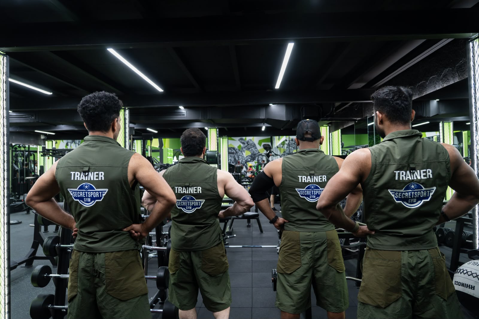 Secret Sport Gym coaches ready to train members in Al Quoz, Dubai